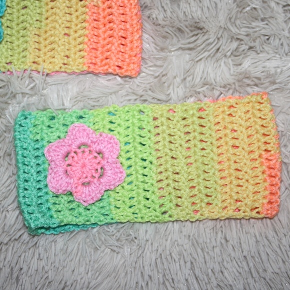 Beautiful colorful winter earwarmers Headband NWOT - Picture 4 of 5